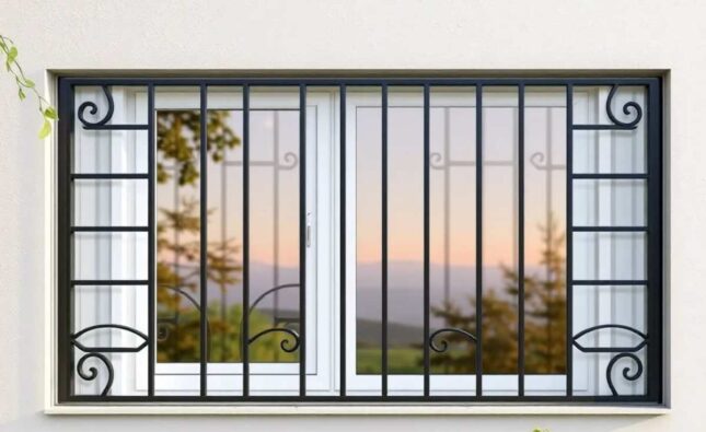 Modern Simple Window Grill Design New