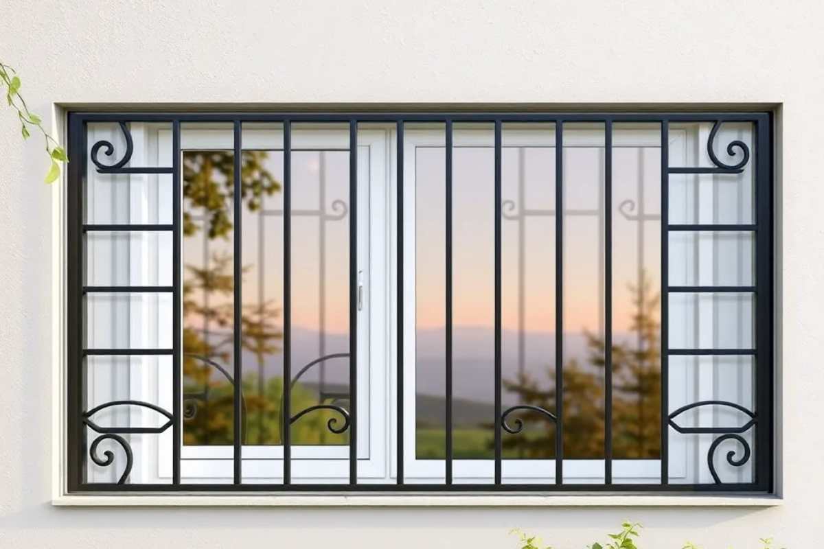 Modern Simple Window Grill Design New