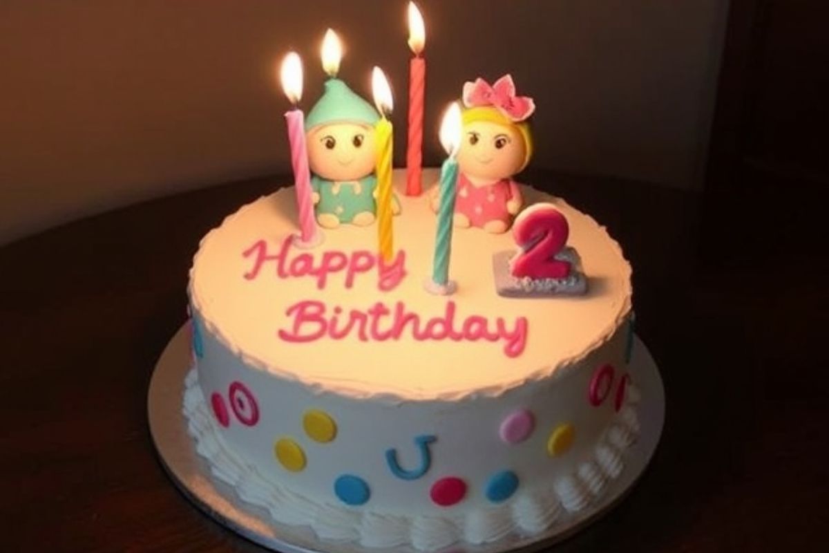 Birthday Cake For Twins Brother And Sister