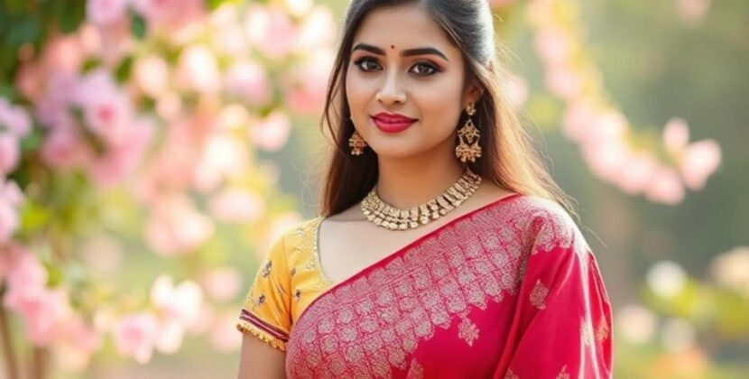 New Model Half Saree Blouse Designs