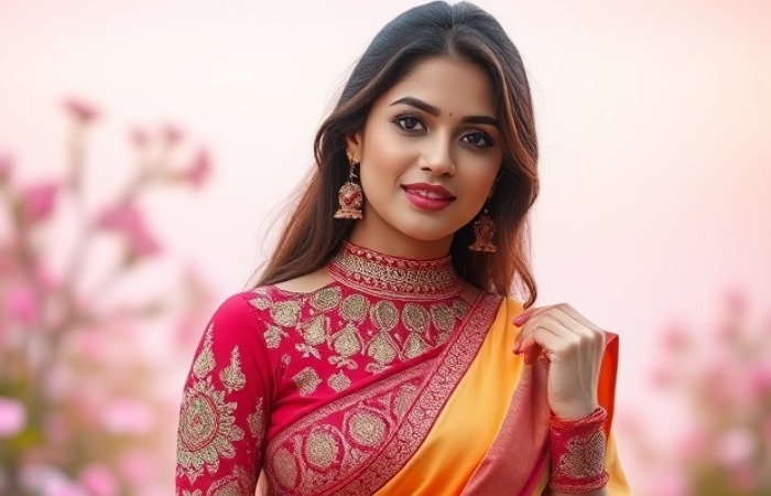 High Neck Blouses