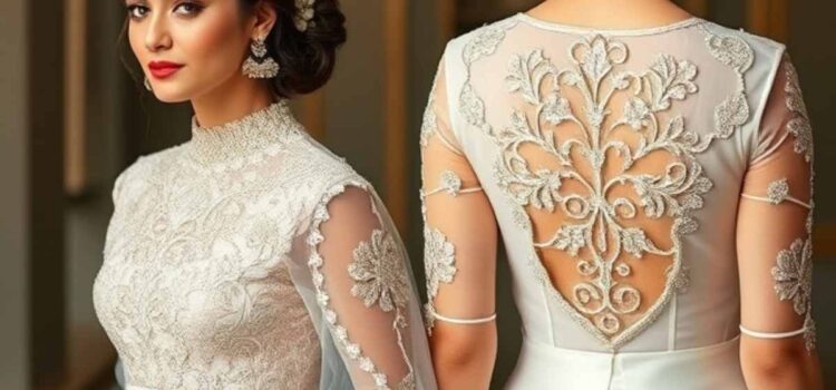 Wedding Blouse Designs Front and Back Latest Trends 2025