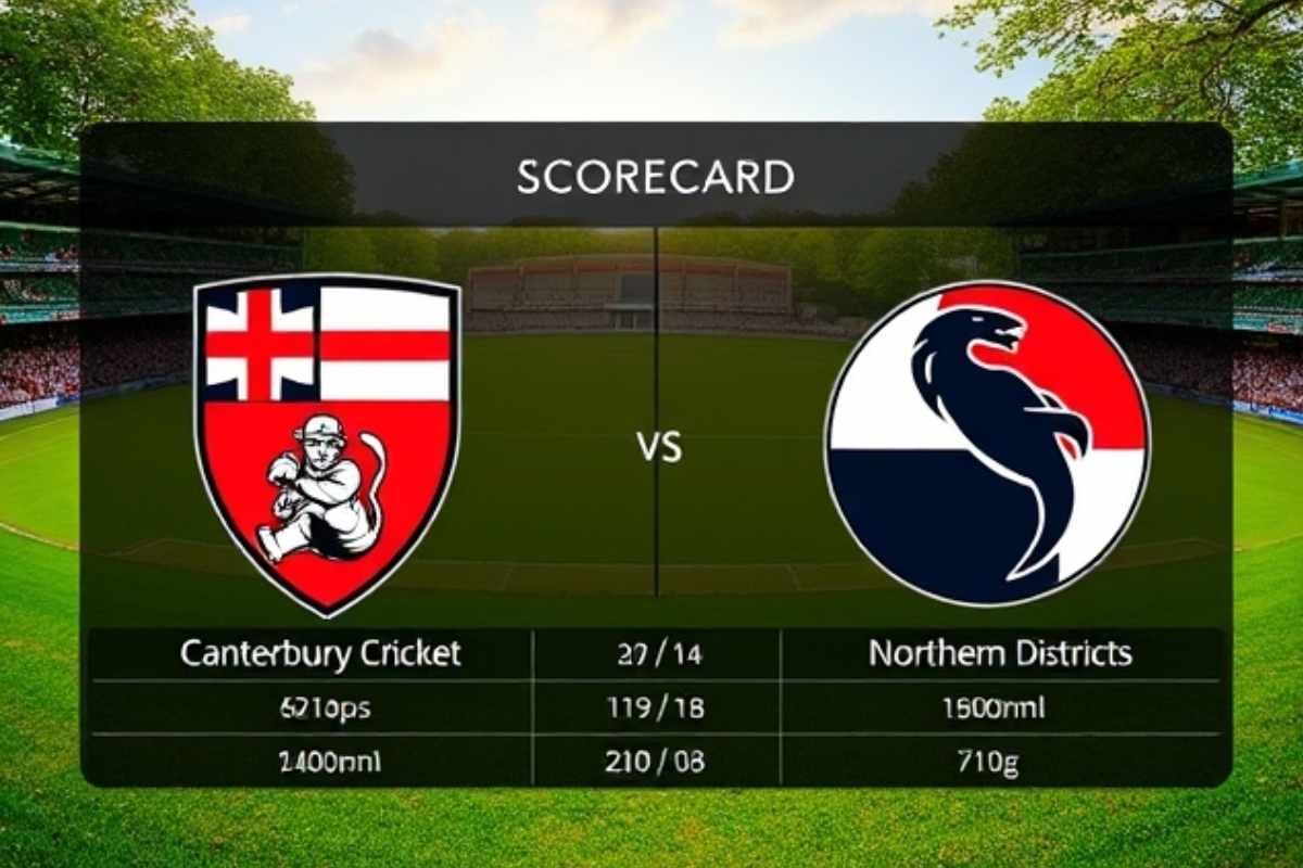 Canterbury Cricket Team Vs Northern Districts Match Scorecard