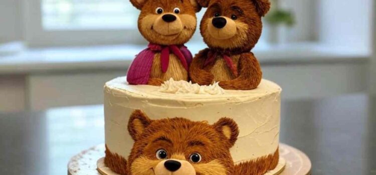 Simple Masha And The Bear Cake: DIY Guide